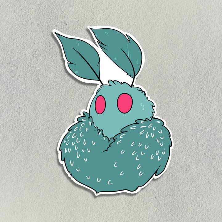 Adesivo fofo do homem-mãe lunar assustador por atacado de Salt Birch