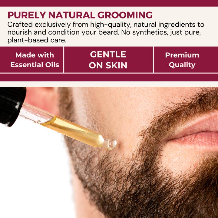 Healthy Energy Amazing Life - Wholesale Beard Styling Product - Beard Oil: Vanilla Woods - 1oz