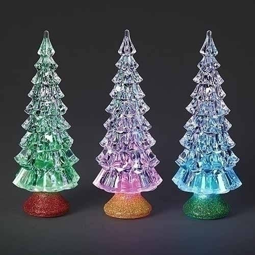 Arbre tricolore à LED, 3 bases de couleur assorties pour la vente par Roman