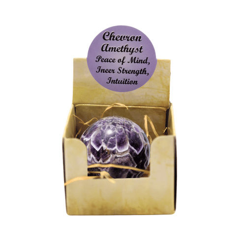 Green Tree - Wholesale Spiritual Stone/Crystal - Chevron Amethyst Display ( 3 Pieces of 4 Shapes )1