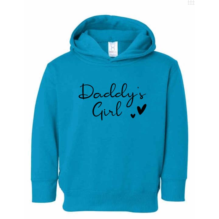 Papa's Meisje Peuter Hoodie D30 voor wholesale door Tron Tron Graphic Wear