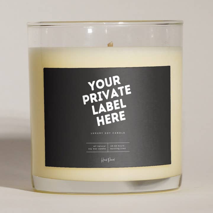 Flint Libbey Glas Sojawachs 12,5oz Kerze für den Großhandel von Lumient