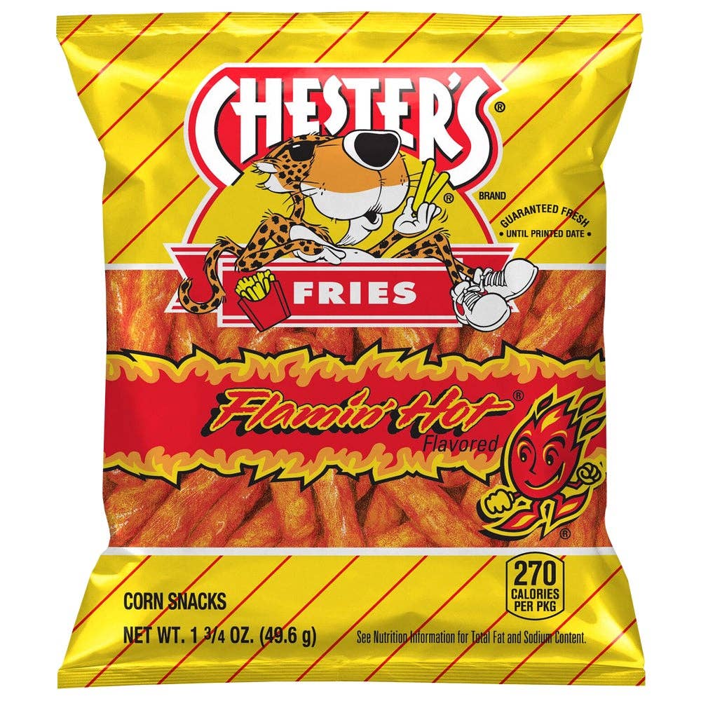 Swift Trade Group LLC - Wholesale Chips - Chester's Fries Chips, Flamin' Hot, 1.75 oz, 64 ct2