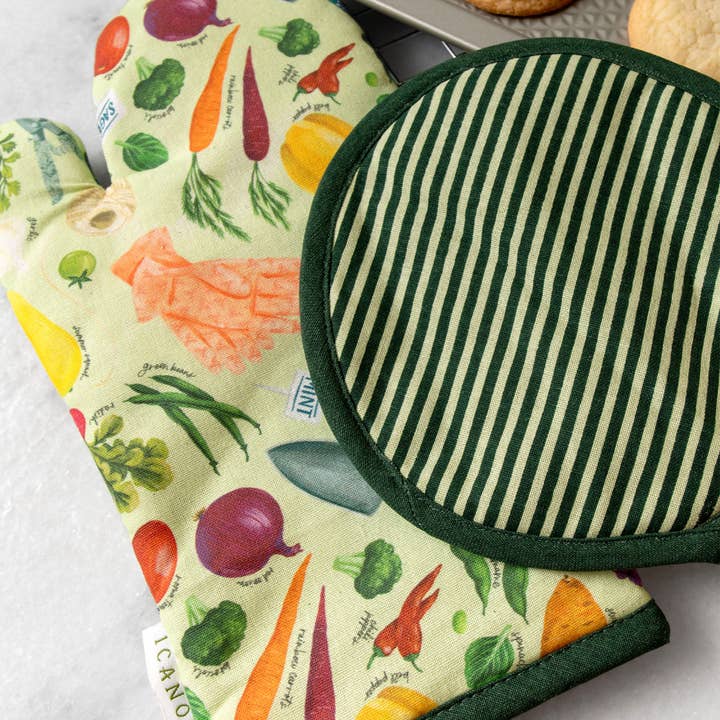 In The Garden Pot Holder Set for wholesale by 1canoe2 | One Canoe Two Paper Co.