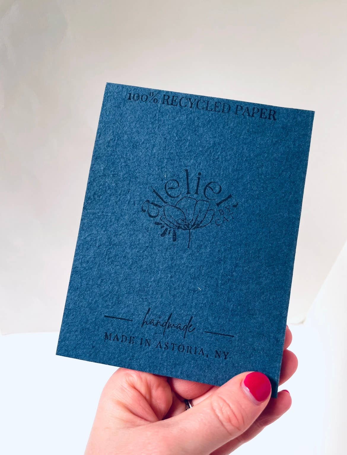 Atelier By Cat – wholesale Notebook – mini Recycled Denim Confetti Notebook Eco-Friendly 4