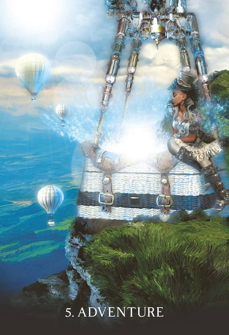 Cardshouse - Wholesale Tarot Cards - The Oracle Of Portals Cards Blue Angel4