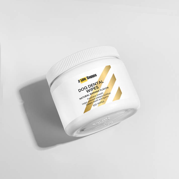 theLifeSupps.com - Wholesale Pet Grooming Aid - Dog - Dog Dental Wipes - Natural Ingredients for Fresh Breath & Clean Teeth2