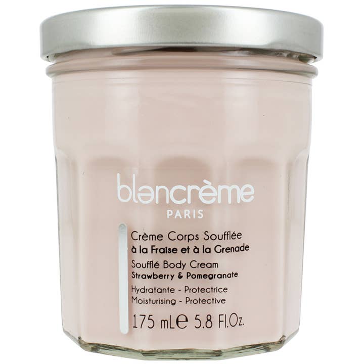 Blancreme Body Cream - Strawberry & Pomegranate 175ml for wholesale by Blancrème Paris