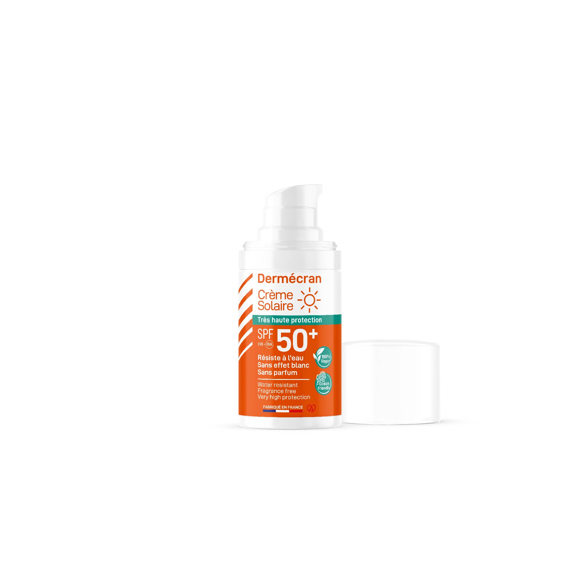 Laboratoire de l'Homme de Fer - SORIFA - Wholesale Sunscreen - Dermecran® very high protection sun cream SPF50+ 15 ml1