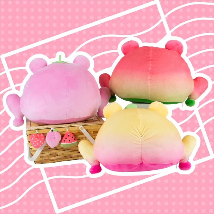 Rainylune – Peluche - Crianças e bebés por atacado – Peluches perfumadas com sapo frutado6