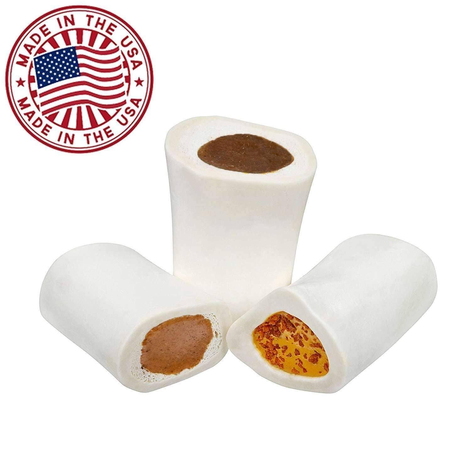 Pawstruck - Wholesale Pet Treats - Dog - Small Filled Dog Bone Variety Pack1