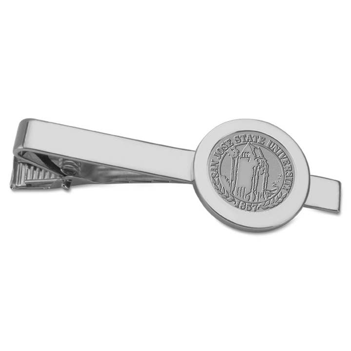 San Jose State Spartans Silver Tie Bar for wholesale by Collegiate Gifts and Accessories