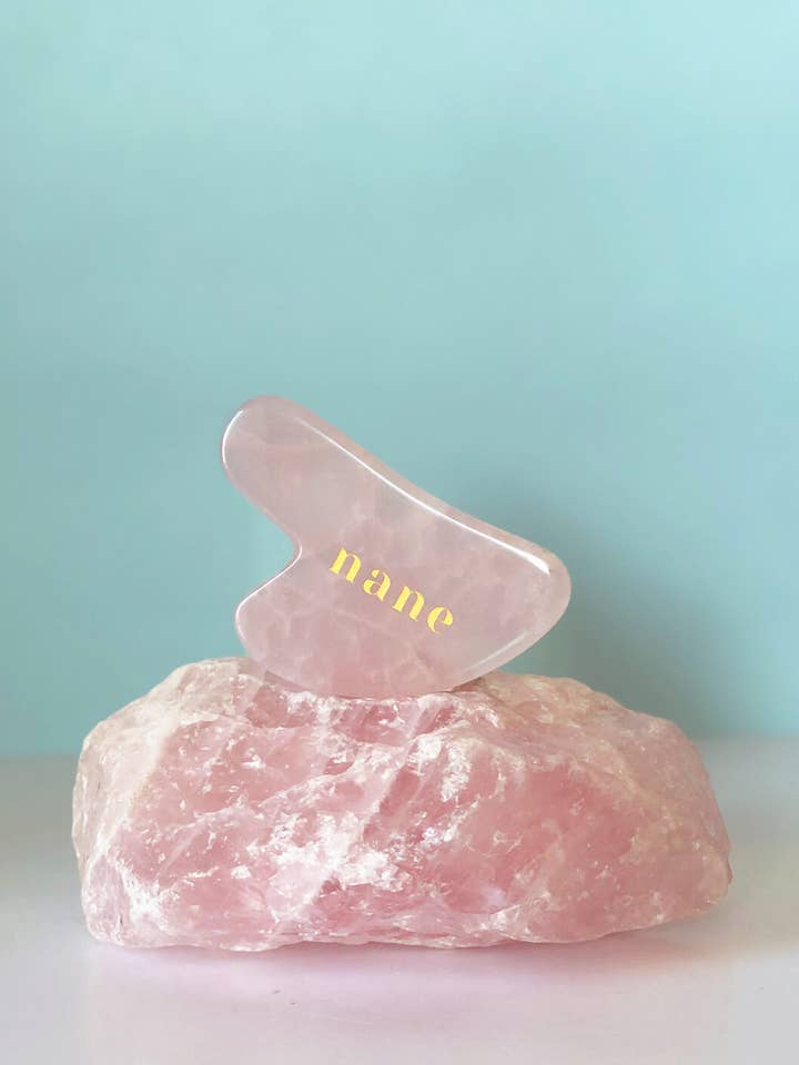 Rose Quartz Gua Sha for wholesale by Nane Soul