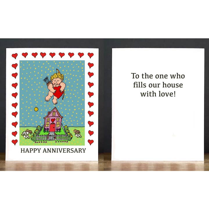 Anniversary: Home Filled With Love for wholesale by Cards by Charlot