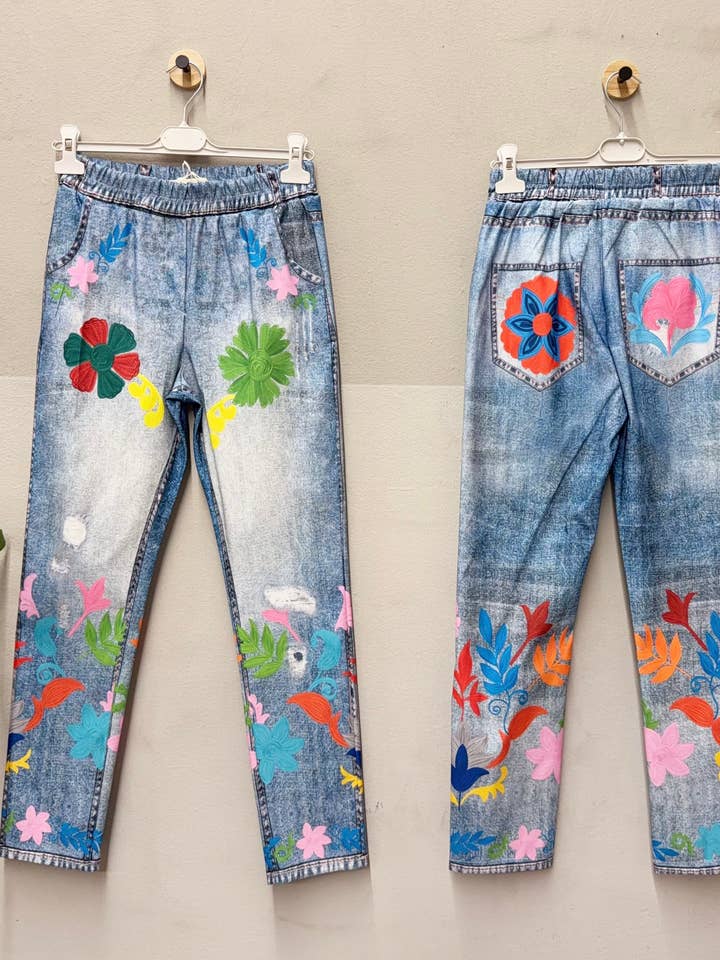 Mönstrade byxor för wholesale av NOS