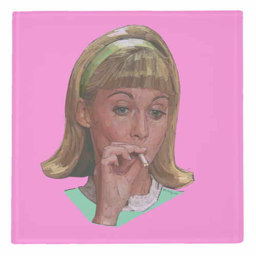 ART WOW - Wholesale Onderzetters - Onderzetters 'Smoking Sandy' van Beverley Rae1