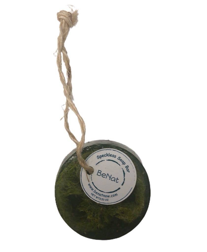 VIAI Beauty - Wholesale Bar Soap - Speckless Soap Bar. Chia, Lemon, Parsley, and Coconut Oil.8