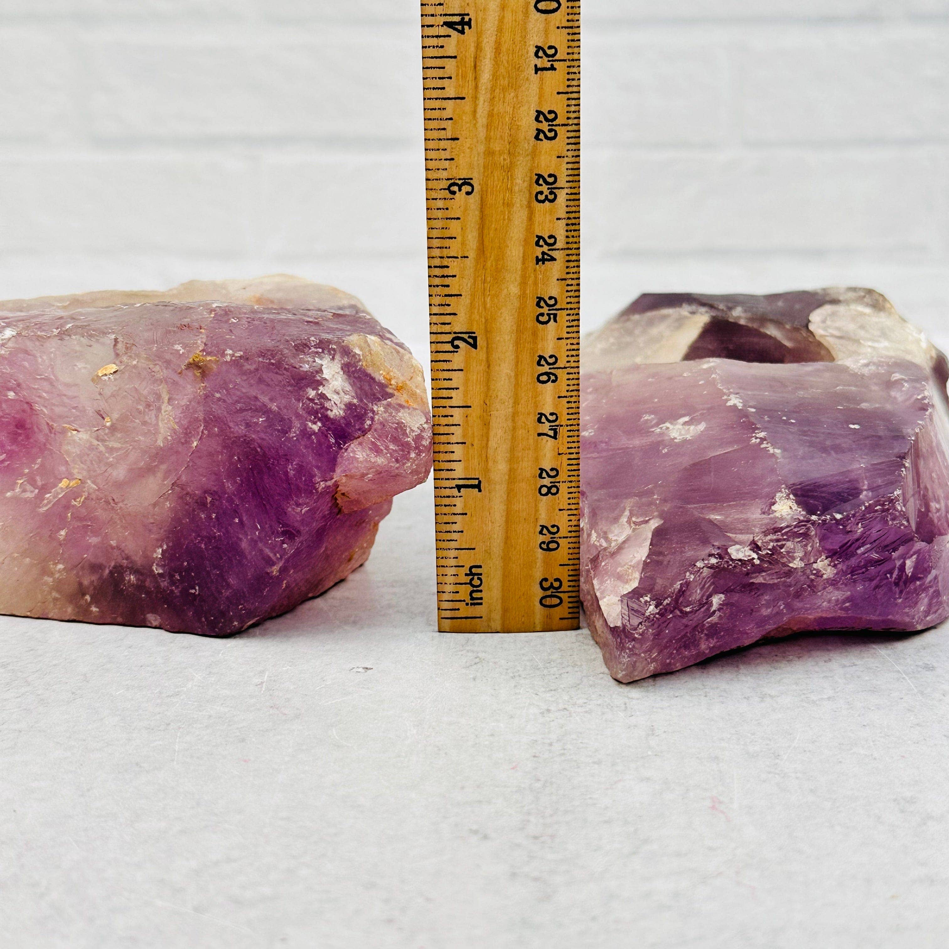 Rock Paradise - Wholesale Candle Holder - Rough Amethyst Crystal Candle Holder7