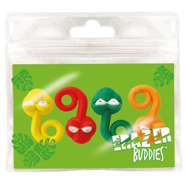 Erazer Buddies - Snakes Rubber Set for wholesale by Deluxebase