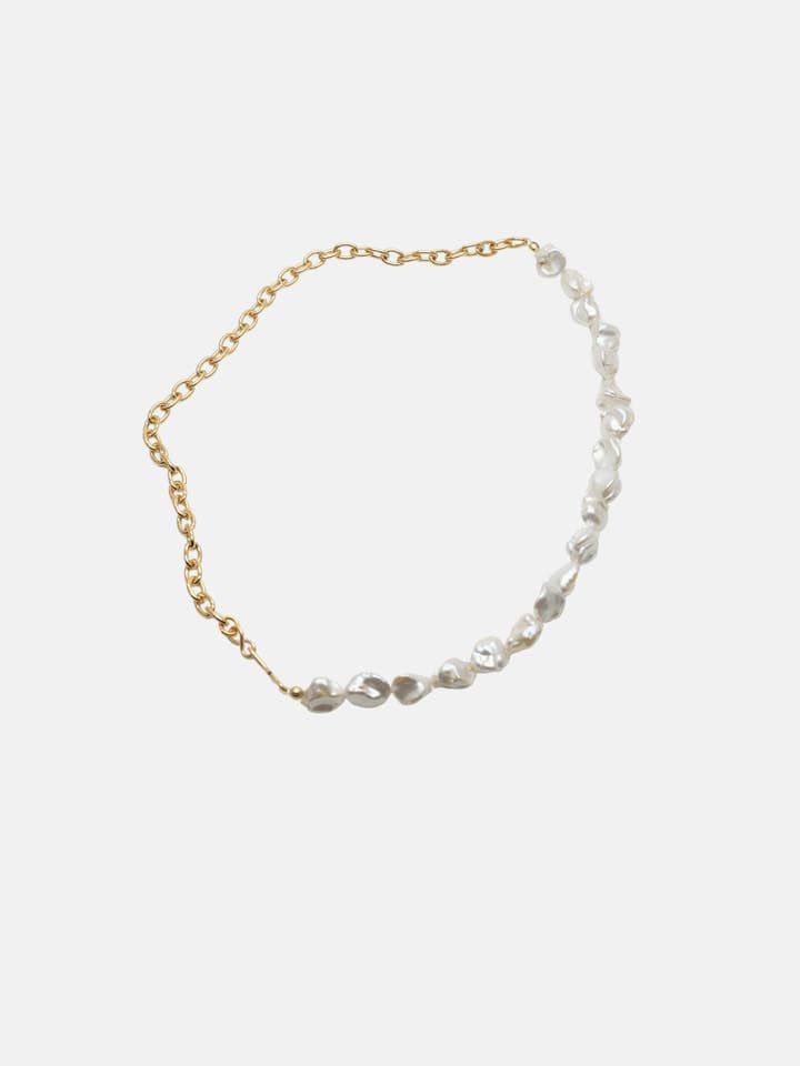 Collana bicolore Ress per la vendita all'ingrosso da parte di LA MAISON GISEL B.