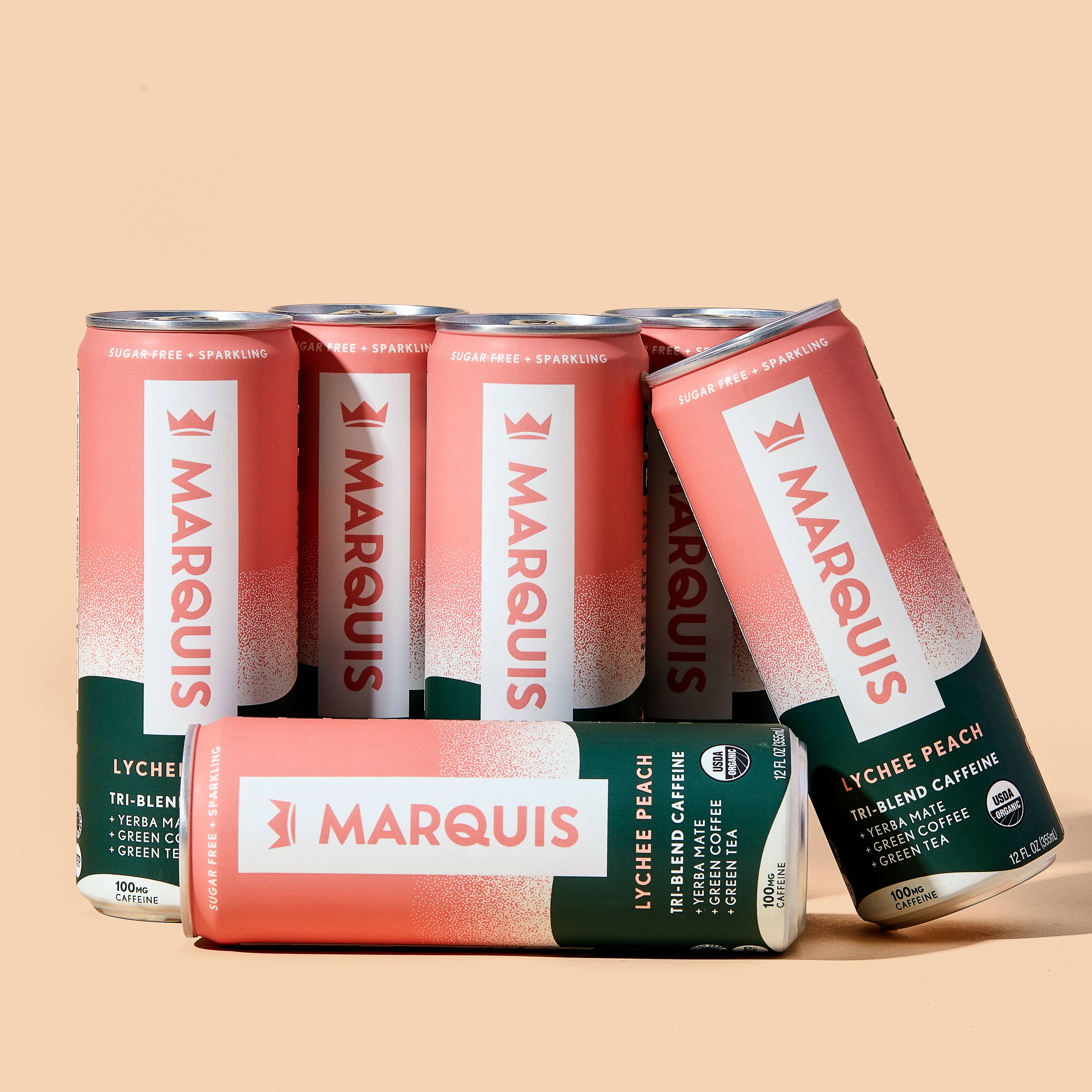Marquis - Wholesale Sports/Energy Drink - Lychee Peach Sugar-Free Yerba Mate Drink3