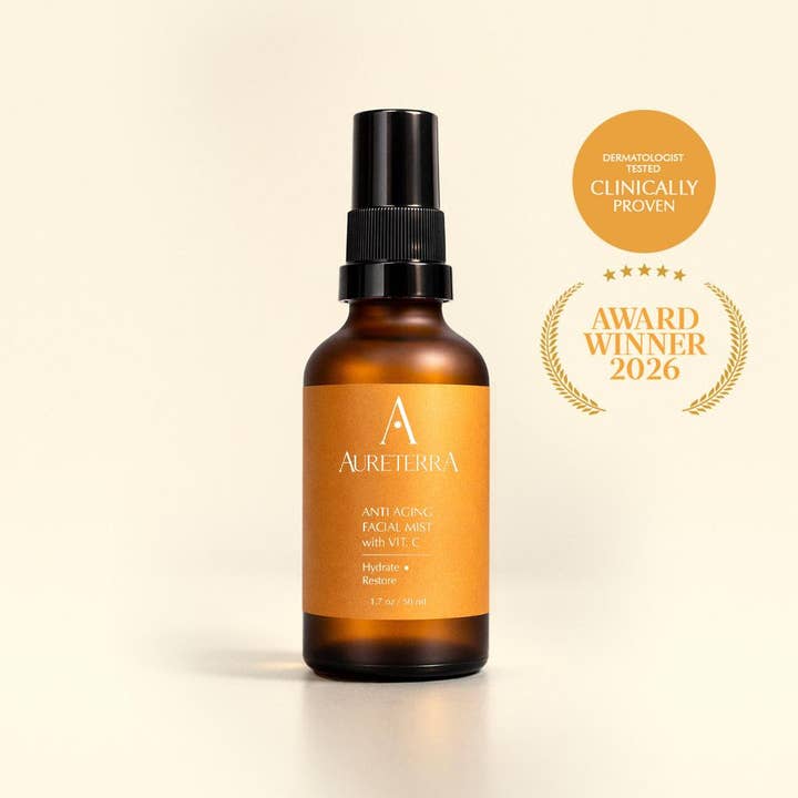 Anti Aging Vitamin C Facial Mist for wholesale by Aureterra