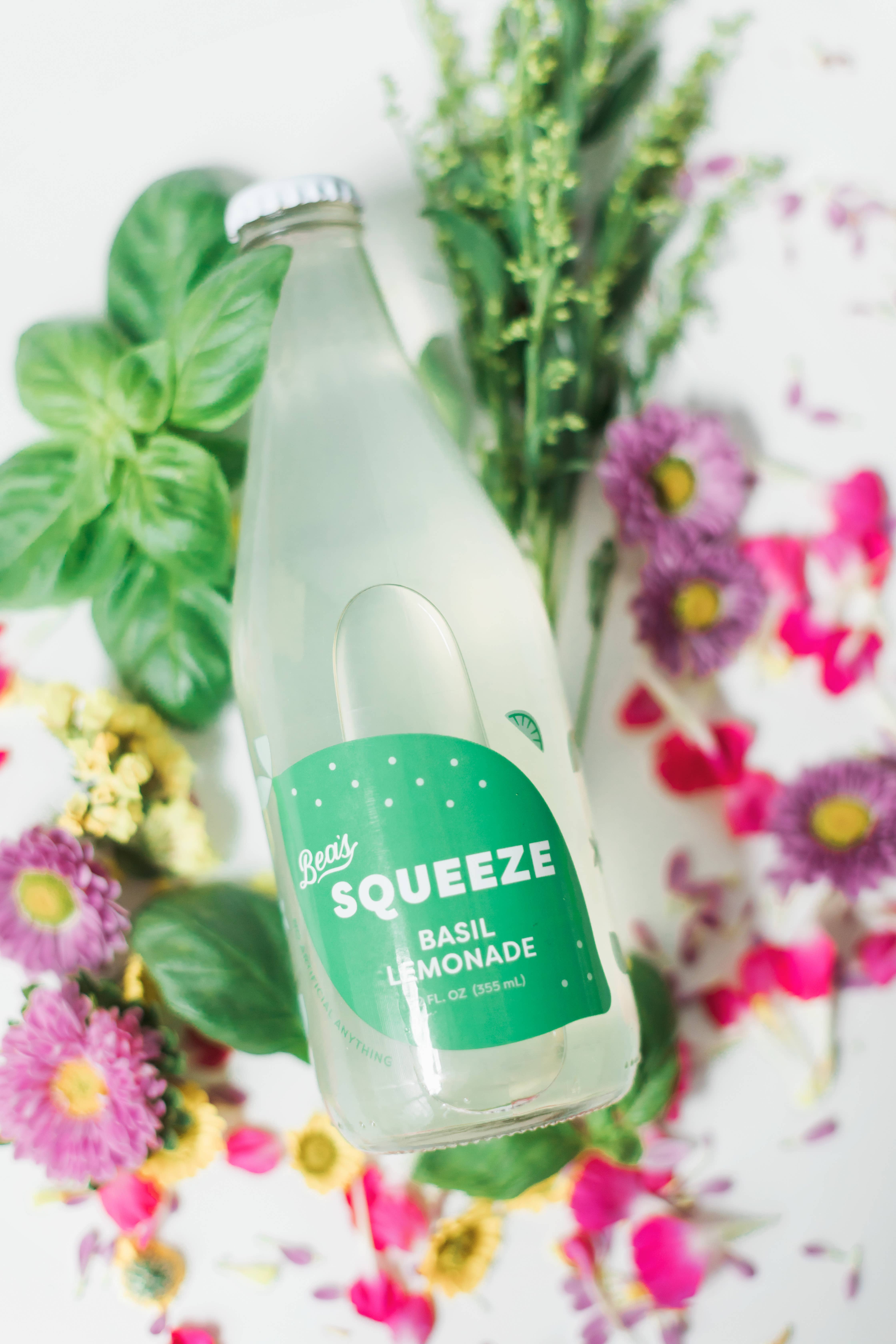 Bea's Squeeze - Wholesale Fruit Juice - Basil Lemonade 9 Pack Bottles2