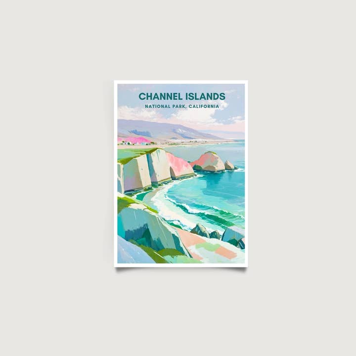 Channel Islands National Park Print | Travel Poster for wholesale by Across Our Land