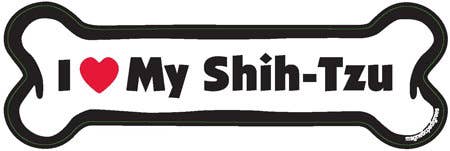 Pet Gifts USA, LLC - Wholesale Magnet - My Shih-tzu Bone Magnet0