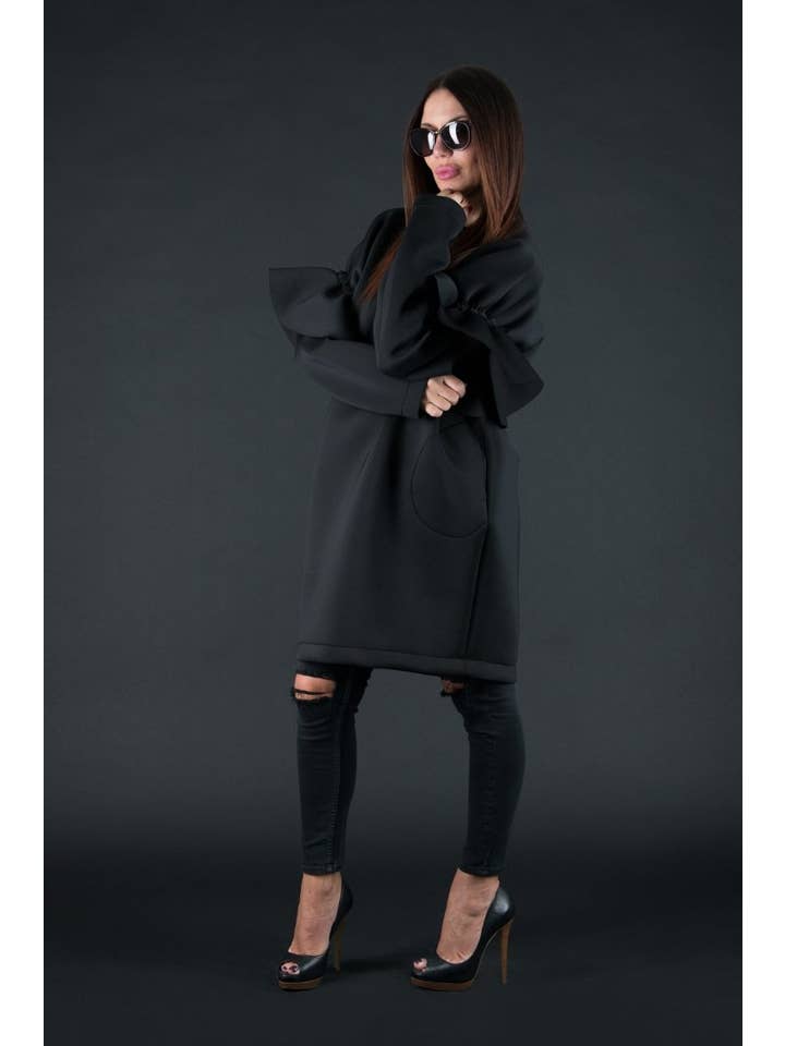 EUG fashion - Wholesale Dress - Women's - Winter Neoprene Dress ESTER6