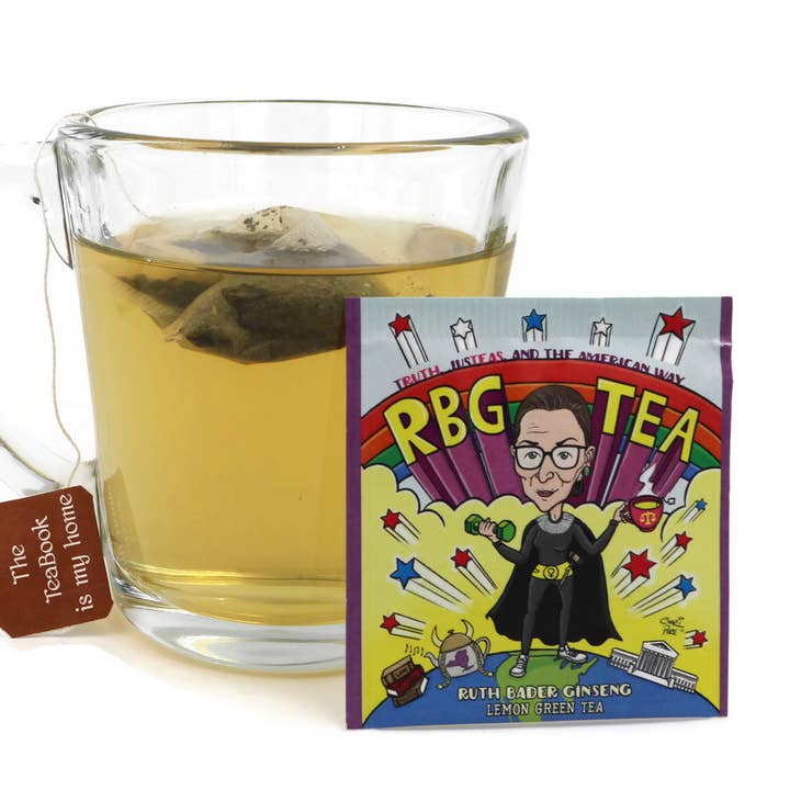 Ruth Bader Ginseng (RBG) - Organic Lemon Green Tea and other Purchase Wholesale ruth ware. Free Returns & Net 60 Terms on Faire trending on Faire.