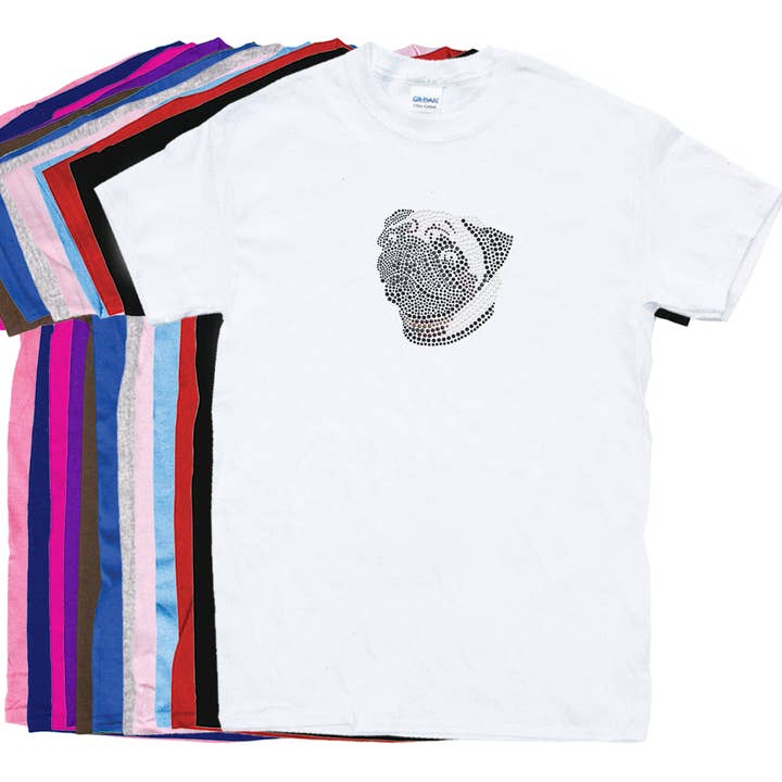 Mops Damen-T-Shirt für den Großhandel von Dog in the Closet