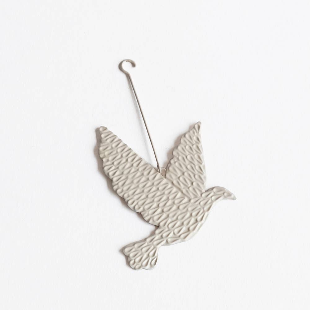 shesay - Wholesale Ornament - Decorate or add embossed tin ornament pigeon2