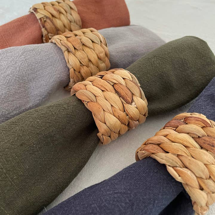 Serviette Jalisco kaki pour la vente par Palma Home textile