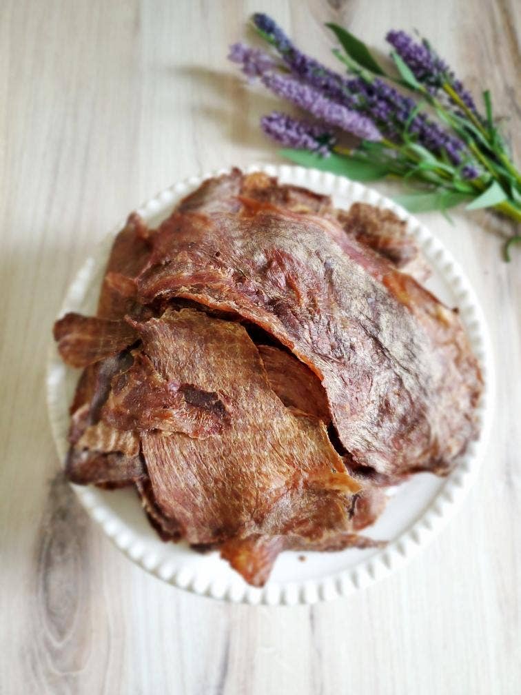 Naked Beasts, Inc. - Wholesale Pet Treats - Dog - Camel (Free Range)(Fat Trimmed) - Thin Cut