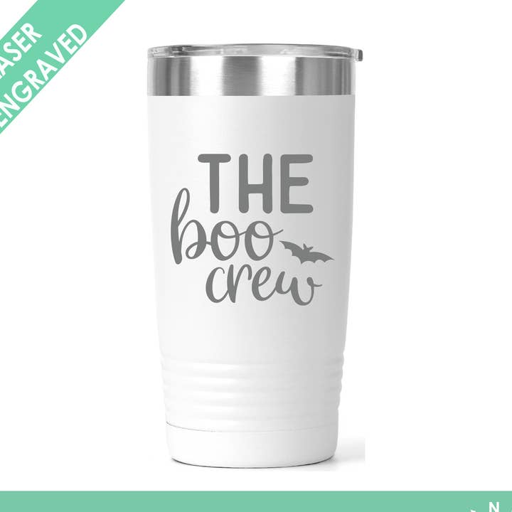 Boo besättningen tumlare - Halloween Tumbler - Höst Tumbler för wholesale av Northern Country Girl Designs, LLC