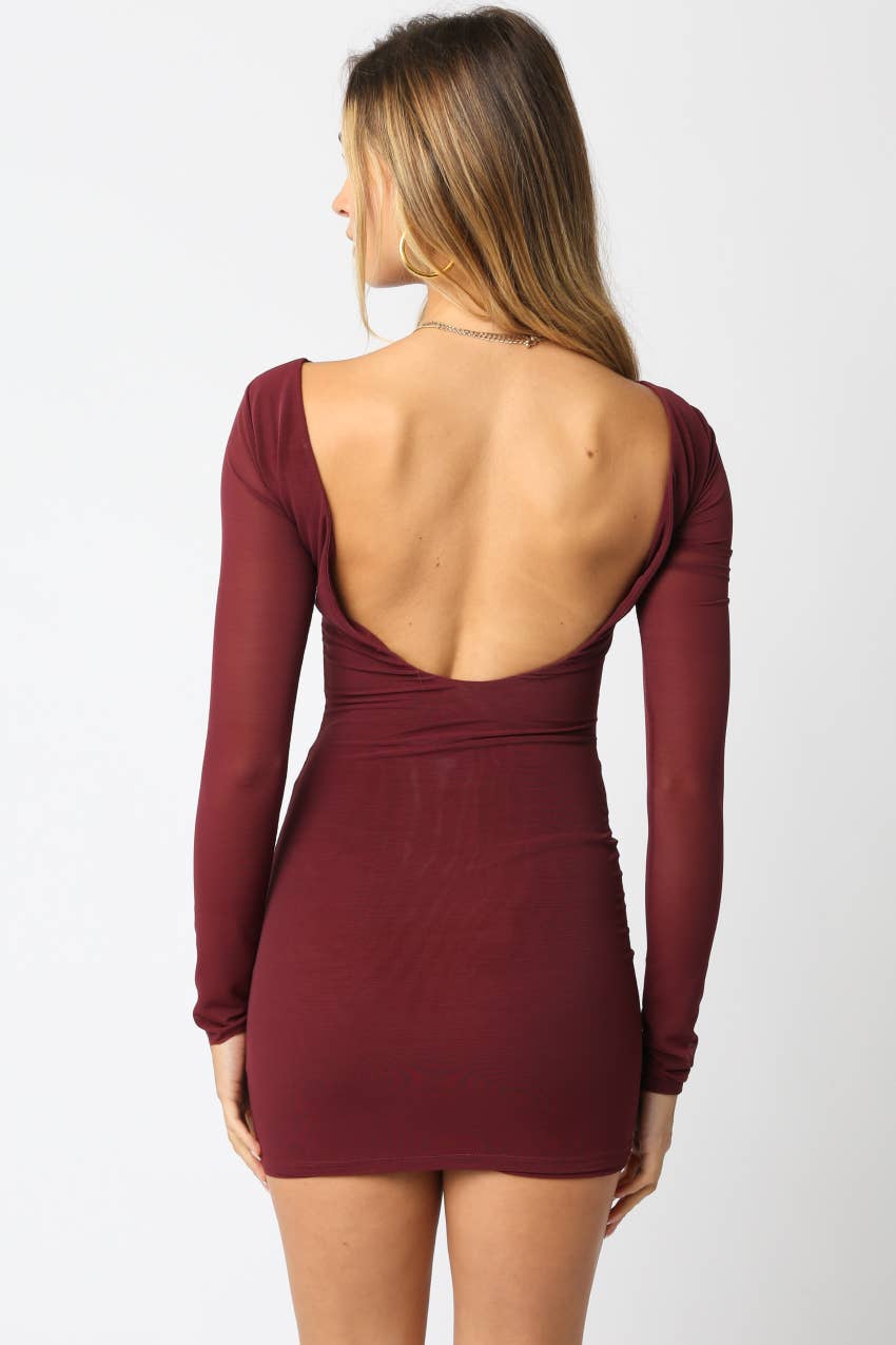 Olivaceous - Vente Robe – femme - Robe dos nu Jewel9