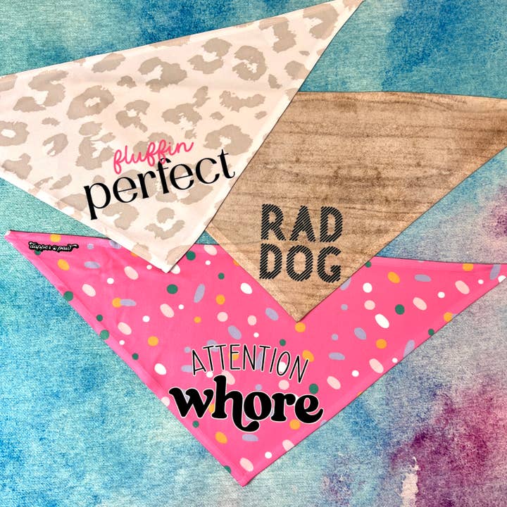 The Dapper Paw - Wholesale Pet Bandana - Dog - Big Dog Energy | Funny Dog Bandana