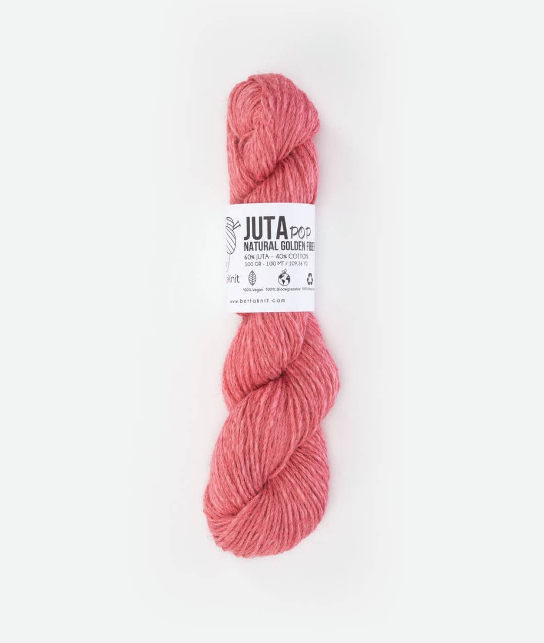 BettaKnit - Vente Fils à tricoter - Juta Pop, 60 % fil de jute — 40 % coton9