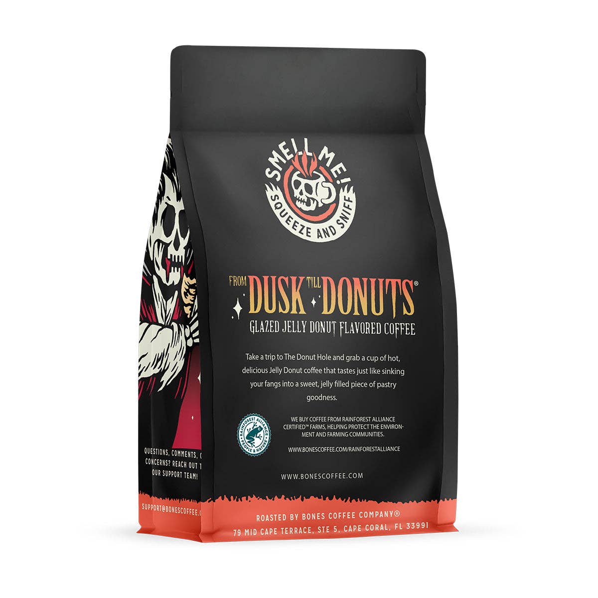Bones Coffee Company - Wholesale Koffiebonen - From Dusk Till Donuts Coffee | 12oz | Whole Bean & Ground5
