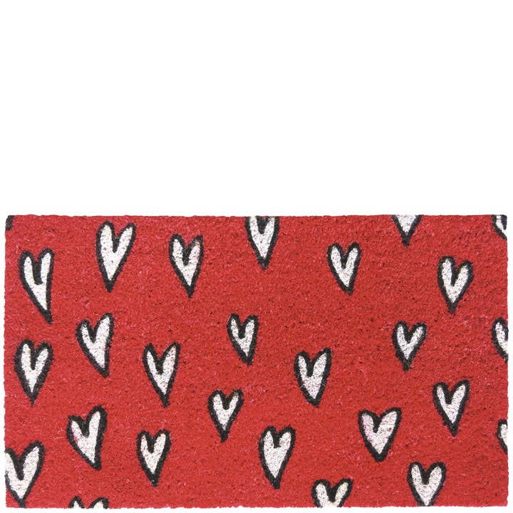 Zerbino con cuori rossi per la vendita all'ingrosso da parte di Laroom