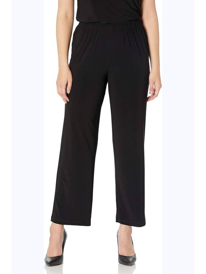 BLACK SILVER Jessica Howard Metallic 3-Piece Pants Set PETITE for wholesale on Faire4