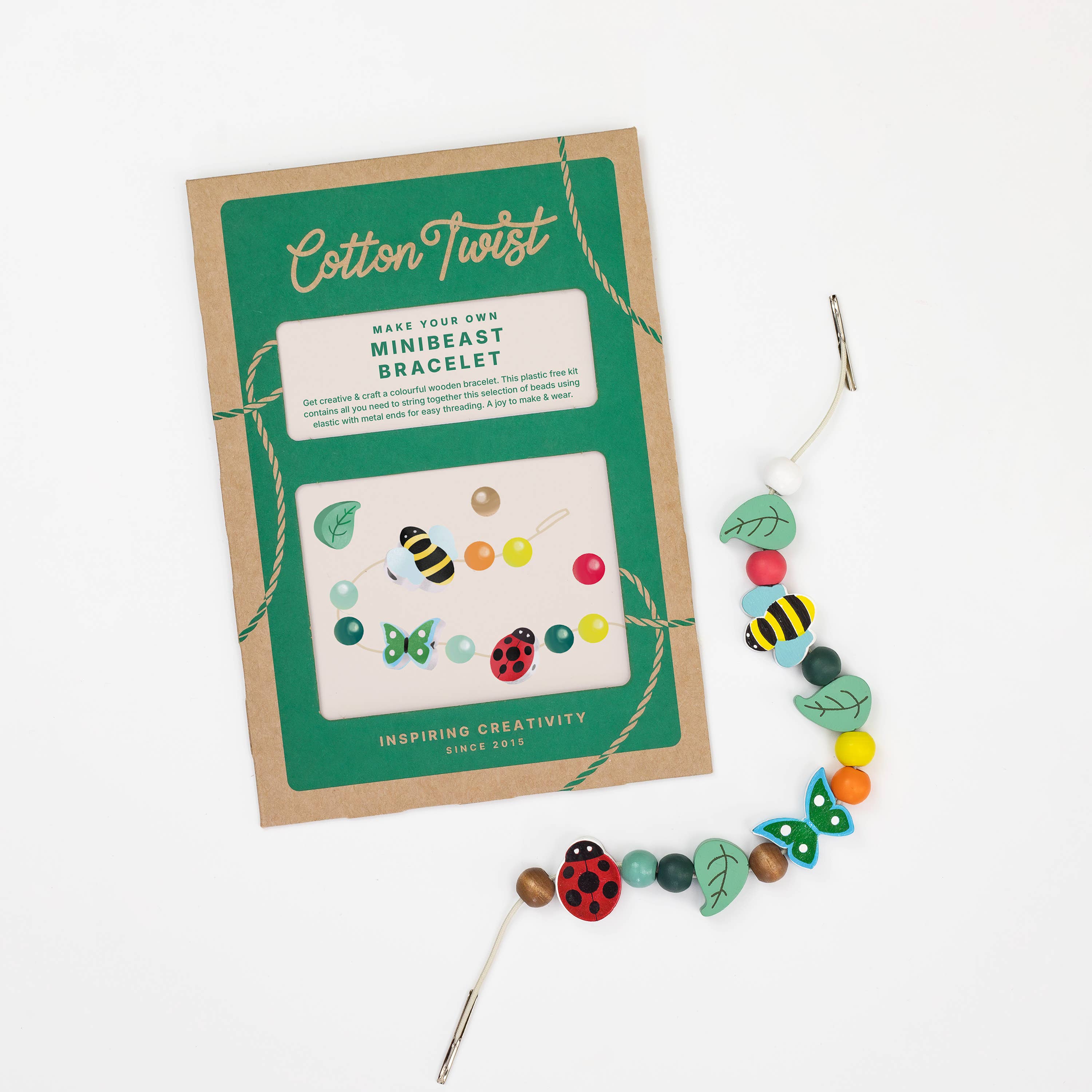 Cotton Twist (USA DUTIES PAID) - Wholesale DIY Jewelry - Kids - Make Your Own Minibeast Bracelet3