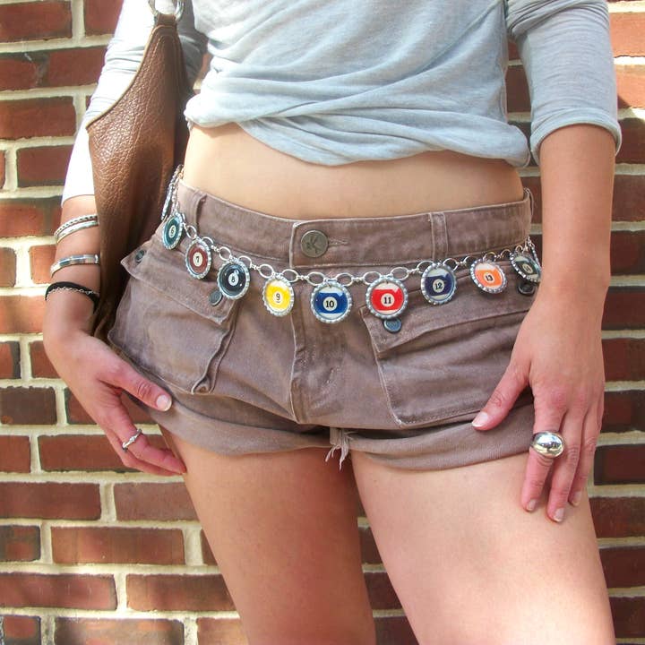 Painted Lady - Wholesale Belt - Women's - Billiard Chain Belt