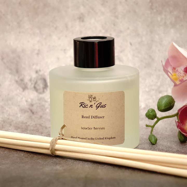 Winter Berries Reed Diffuser for wholesale by Ric n'Gus Candles