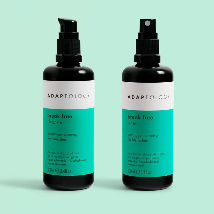 break free cleanse and tone duo for wholesale by Adaptology