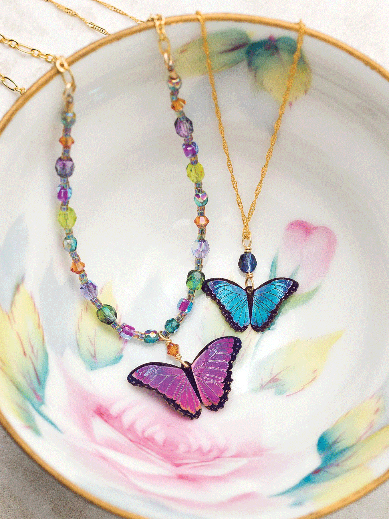Holly Yashi - Wholesale Pendant/Charm Necklace - Bella Butterfly Pendant Necklace3