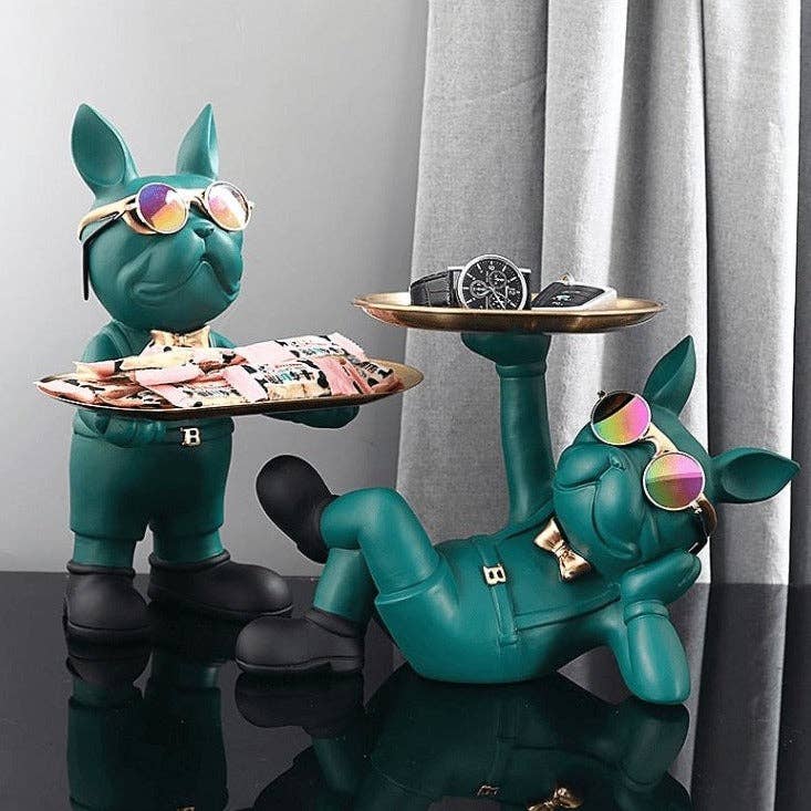BRECK + FOX - Wholesale Decorative Tabletop Object - French Bulldog Statue5
