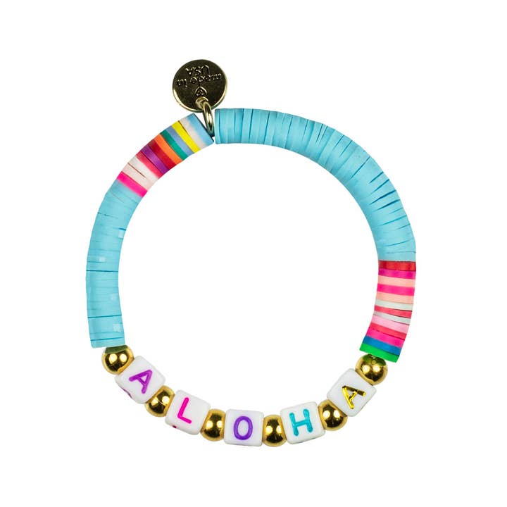 Little Miss Zoe – Pulseira de missangas - Criança por atacado – Pulseira infantil de vinil Record Word - Coleção de viagem9