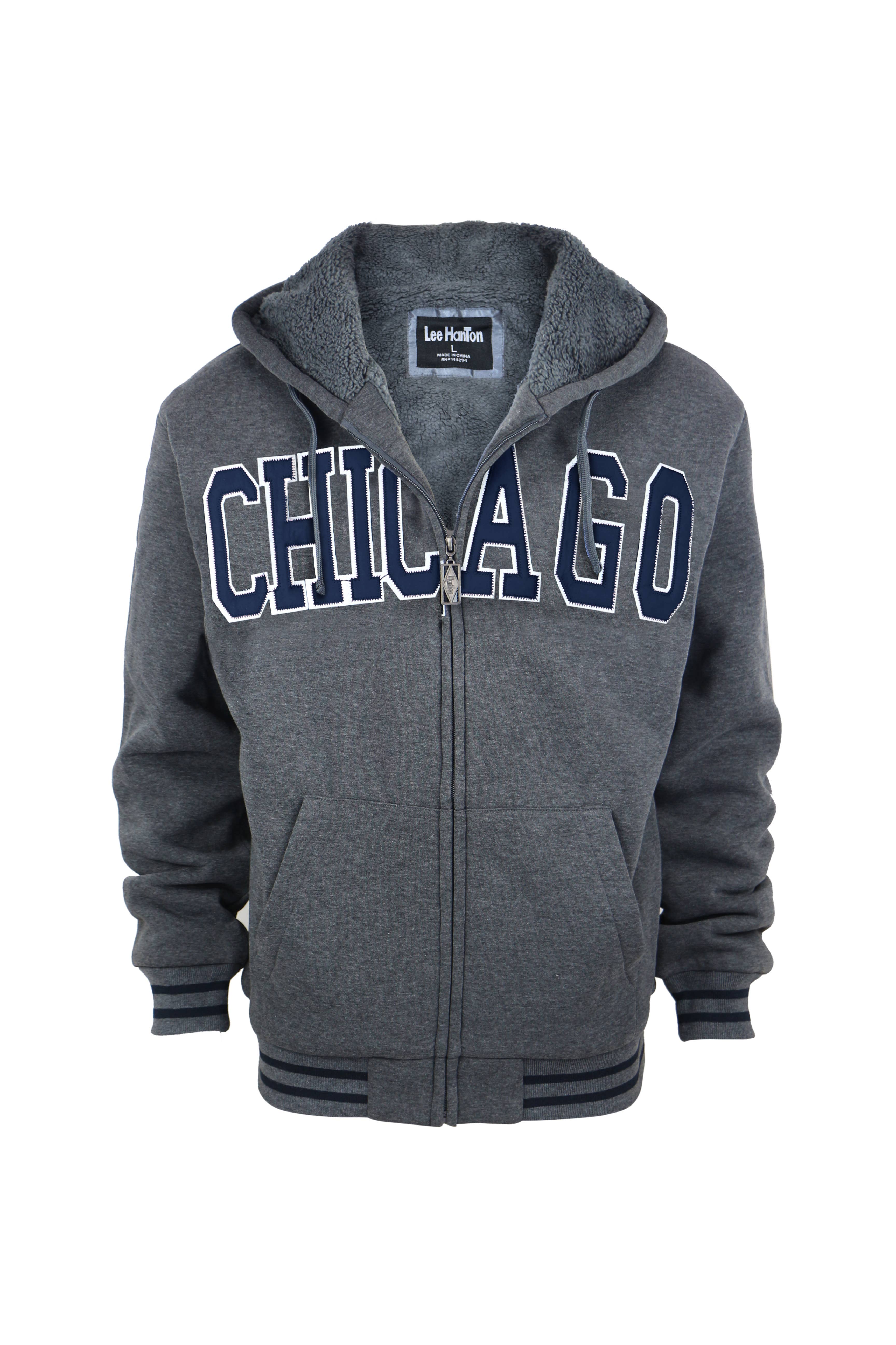 LeeHanTon - Wholesale Hoodie - Men's - LeeHanTon Men's Long Sleeve 'City' Fleece Full Zip Up2